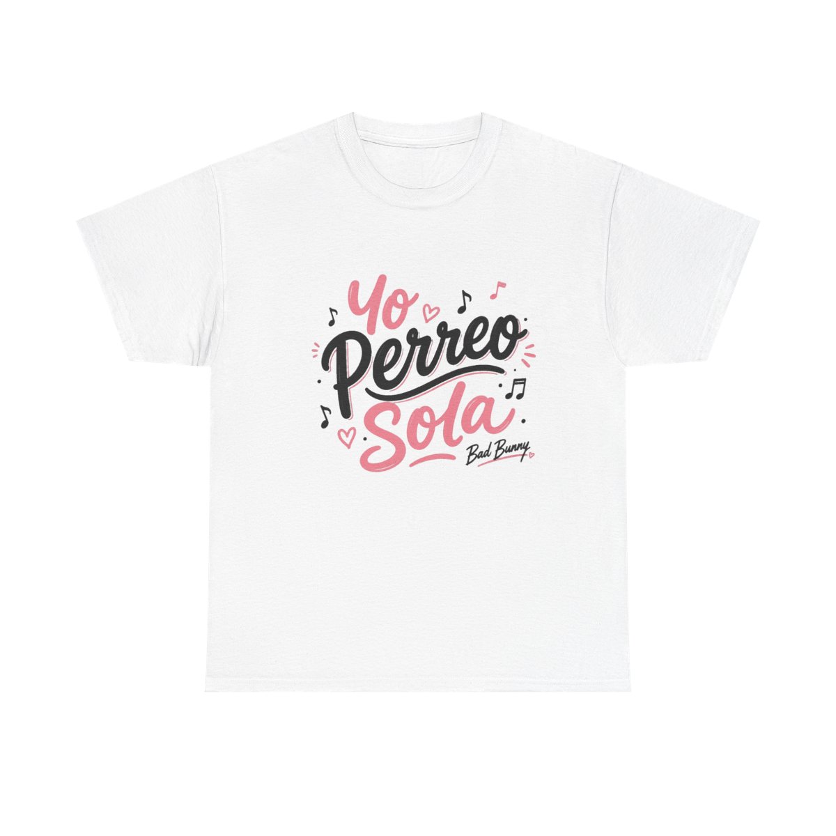 Bad Bunny "Yo Perreo Sola" Unisex Tee - alternate angle 2, merchandise