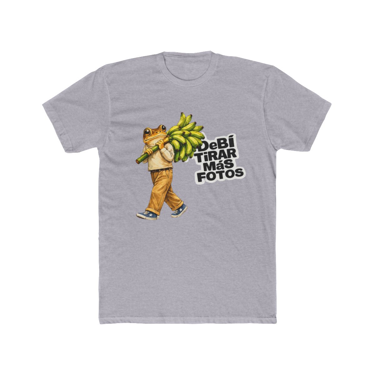 Bad Bunny Frog Carrying Bananas Vintage T Shirt - alternate angle 3, merchandise