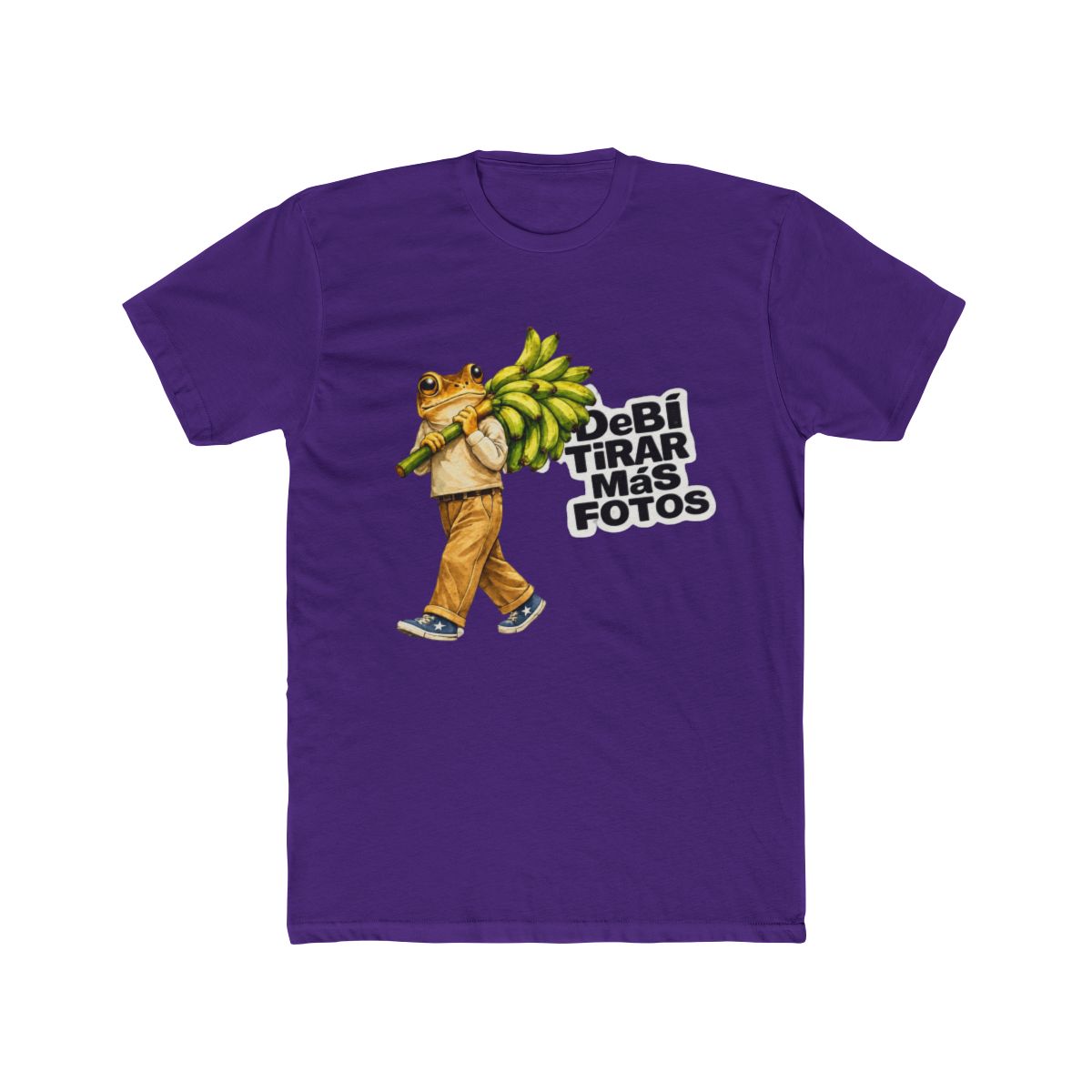 Bad Bunny Frog Carrying Bananas Vintage T Shirt - alternate angle 4, merchandise
