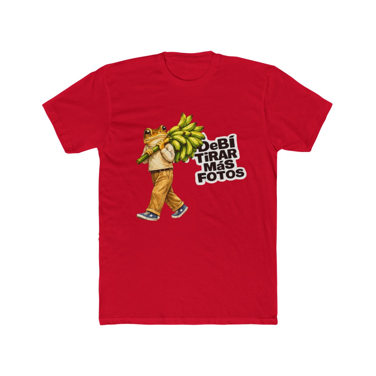 Bad Bunny Frog Carrying Bananas Vintage T Shirt - alternate angle 5, merchandise