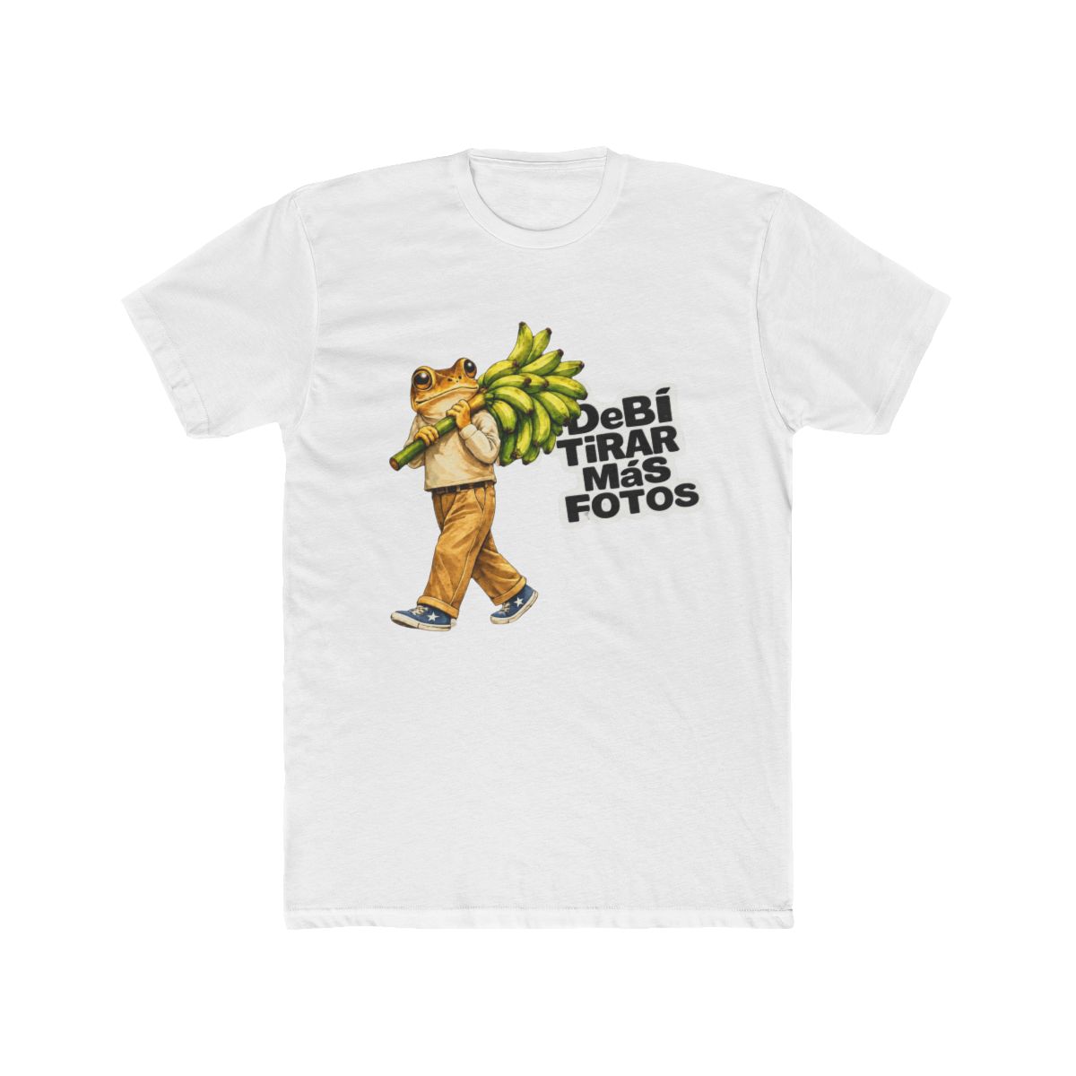 Bad Bunny Frog Carrying Bananas Vintage T Shirt