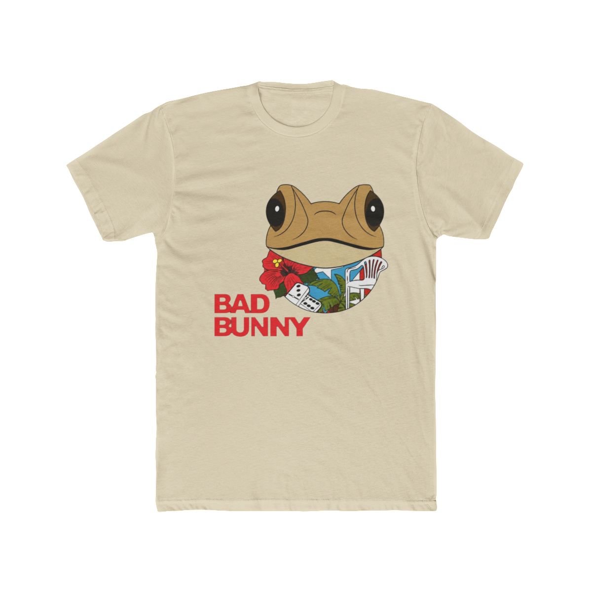 Bad Bunny Coqui Frog Puerto Rico Coqui T Shirt - alternate angle 4, merchandise