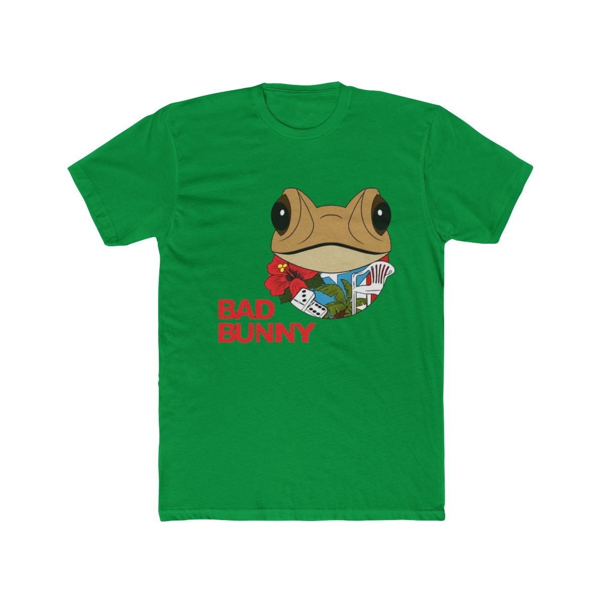 Bad Bunny Coqui Frog Puerto Rico Coqui T Shirt - alternate angle 4, merchandise
