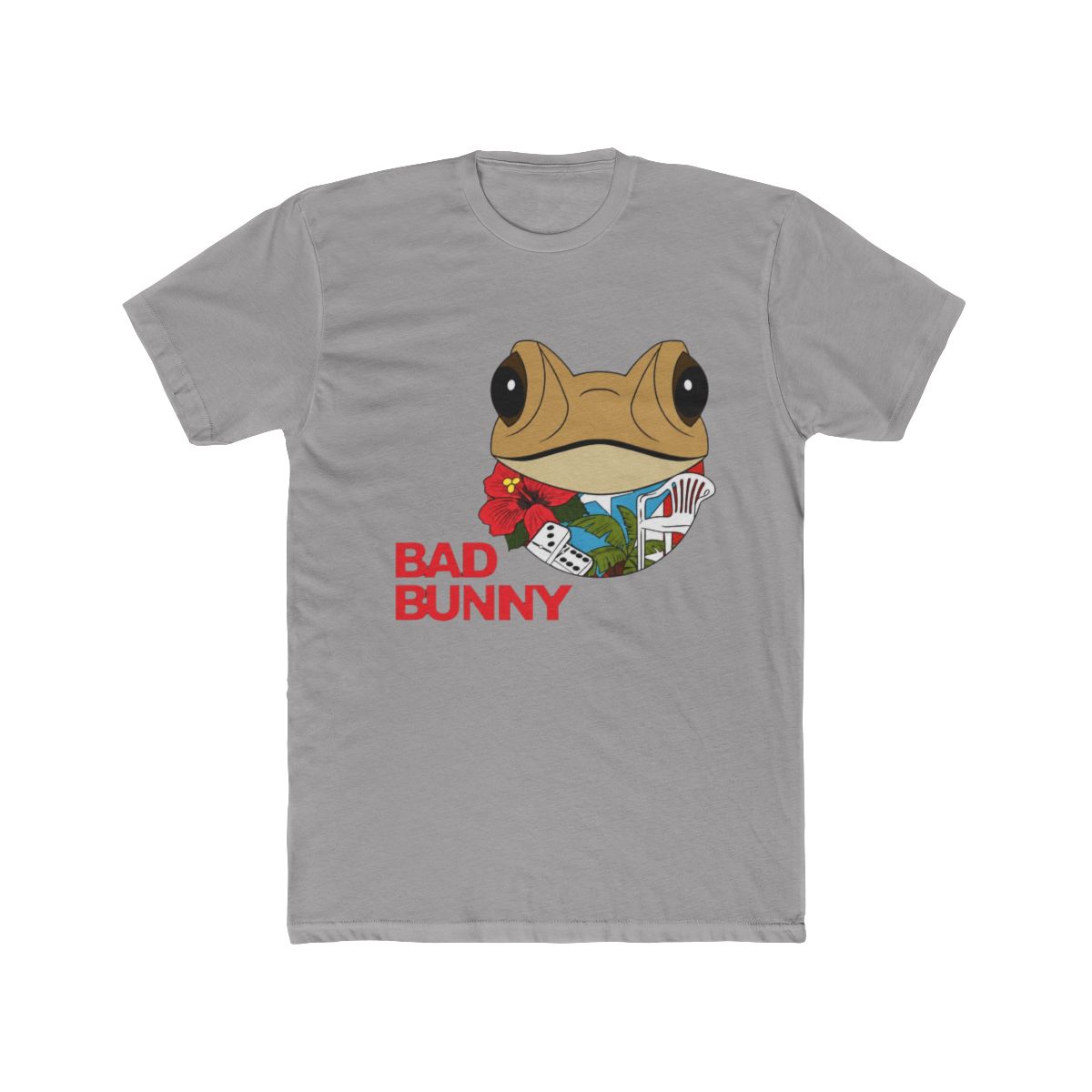 Bad Bunny Coqui Frog Puerto Rico Coqui T Shirt - alternate angle 2, merchandise