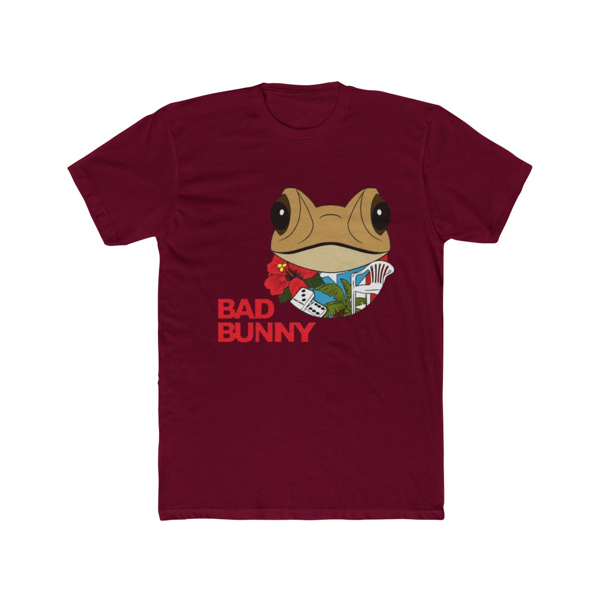 Bad Bunny Coqui Frog Puerto Rico Coqui T Shirt - alternate angle 3, merchandise