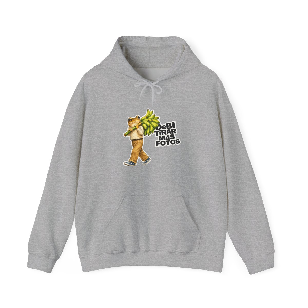 Bad Bunny Frog Carrying Bananas Vintage Hoodie - alternate angle 4, merchandise