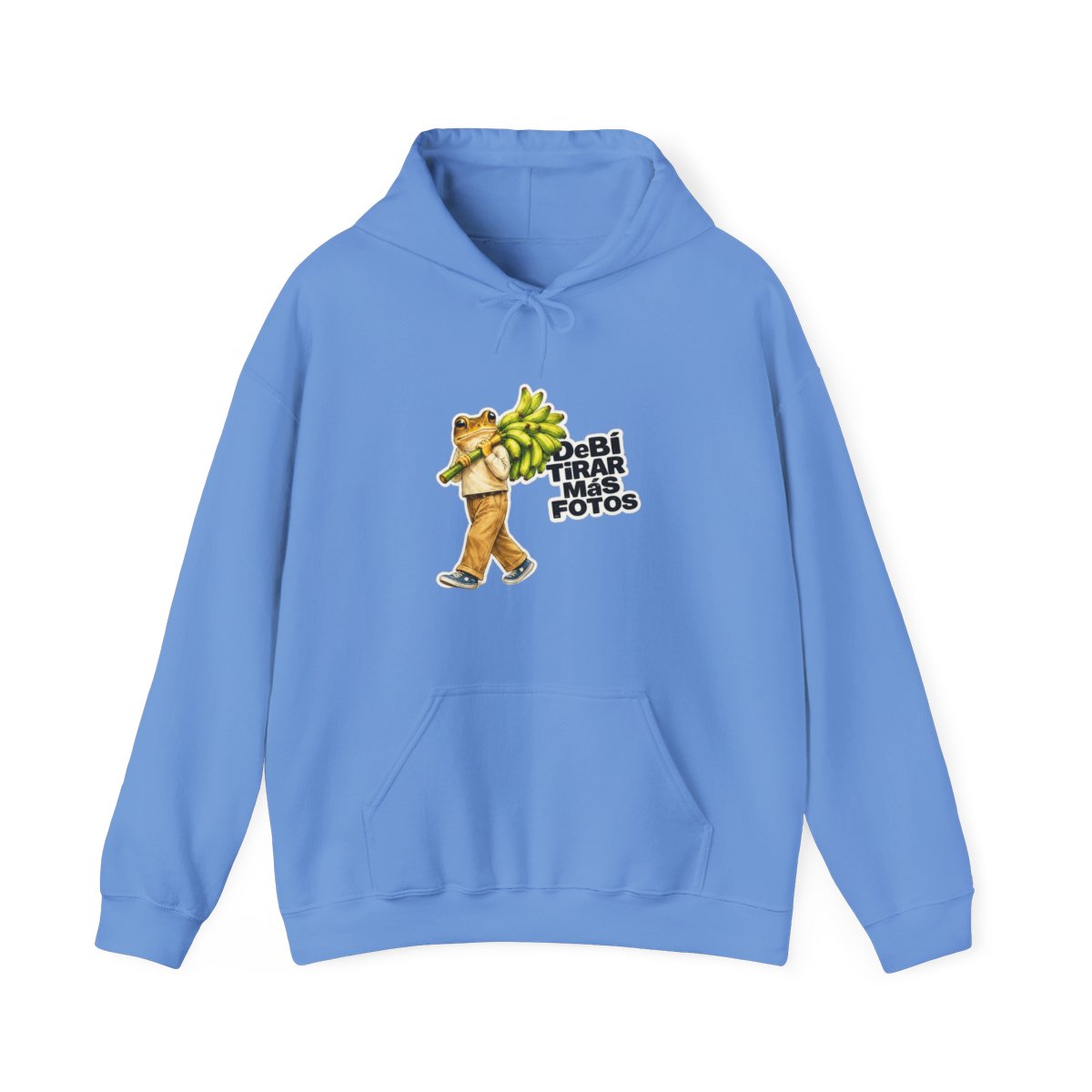 Bad Bunny Frog Carrying Bananas Vintage Hoodie - alternate angle 5, merchandise