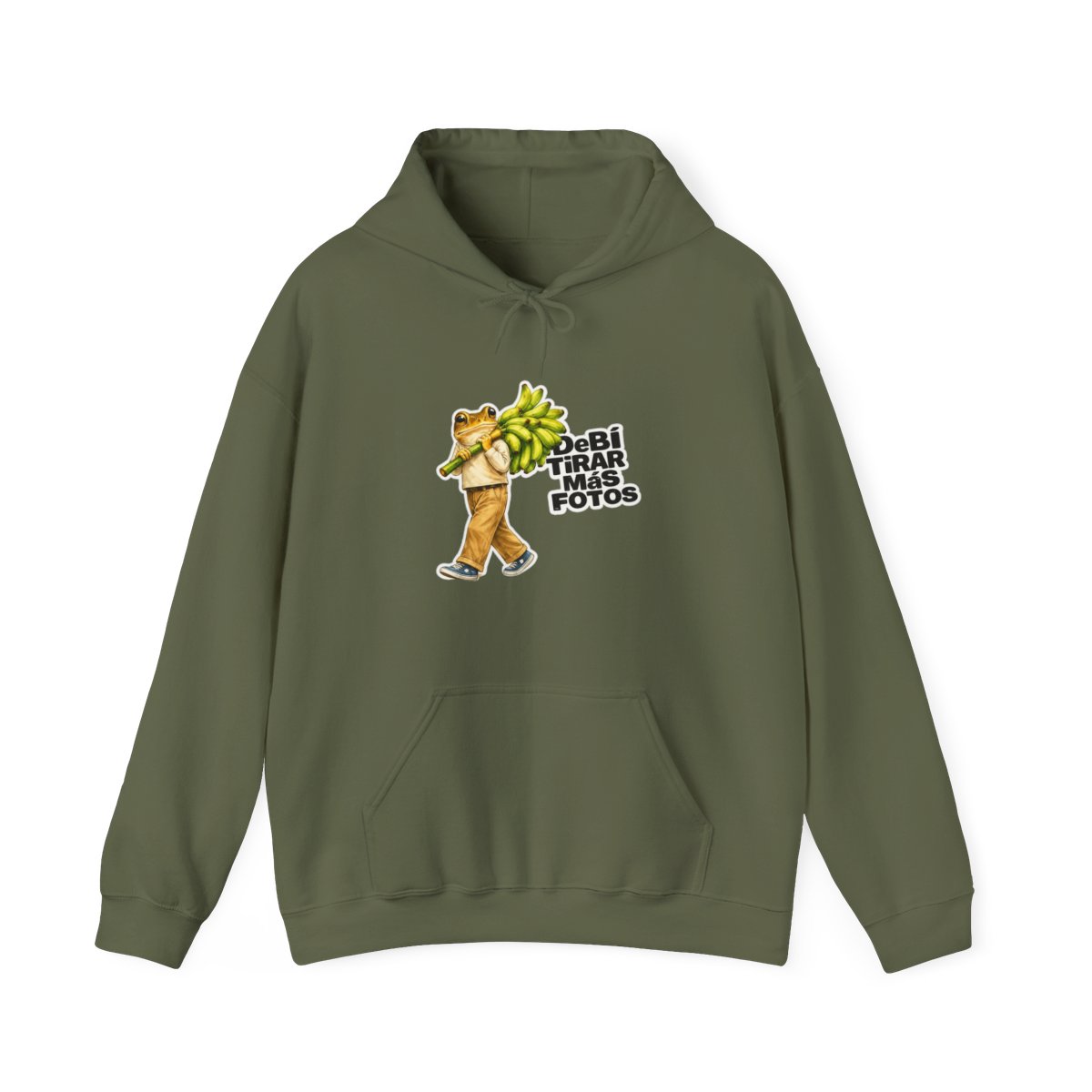 Bad Bunny Frog Carrying Bananas Vintage Hoodie - Official Hoodies merchandise