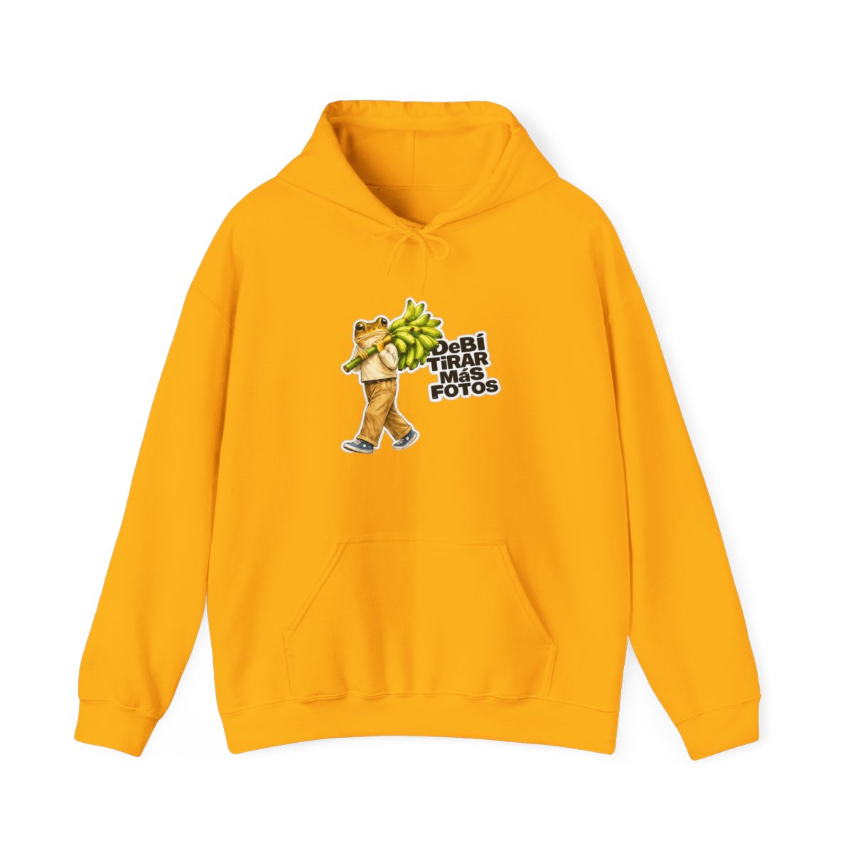 Bad Bunny Frog Carrying Bananas Vintage Hoodie - alternate angle 4, merchandise