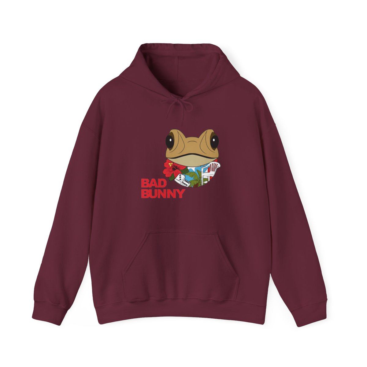 Bad Bunny Coqui Frog Puerto Rico Coqui Hoodie