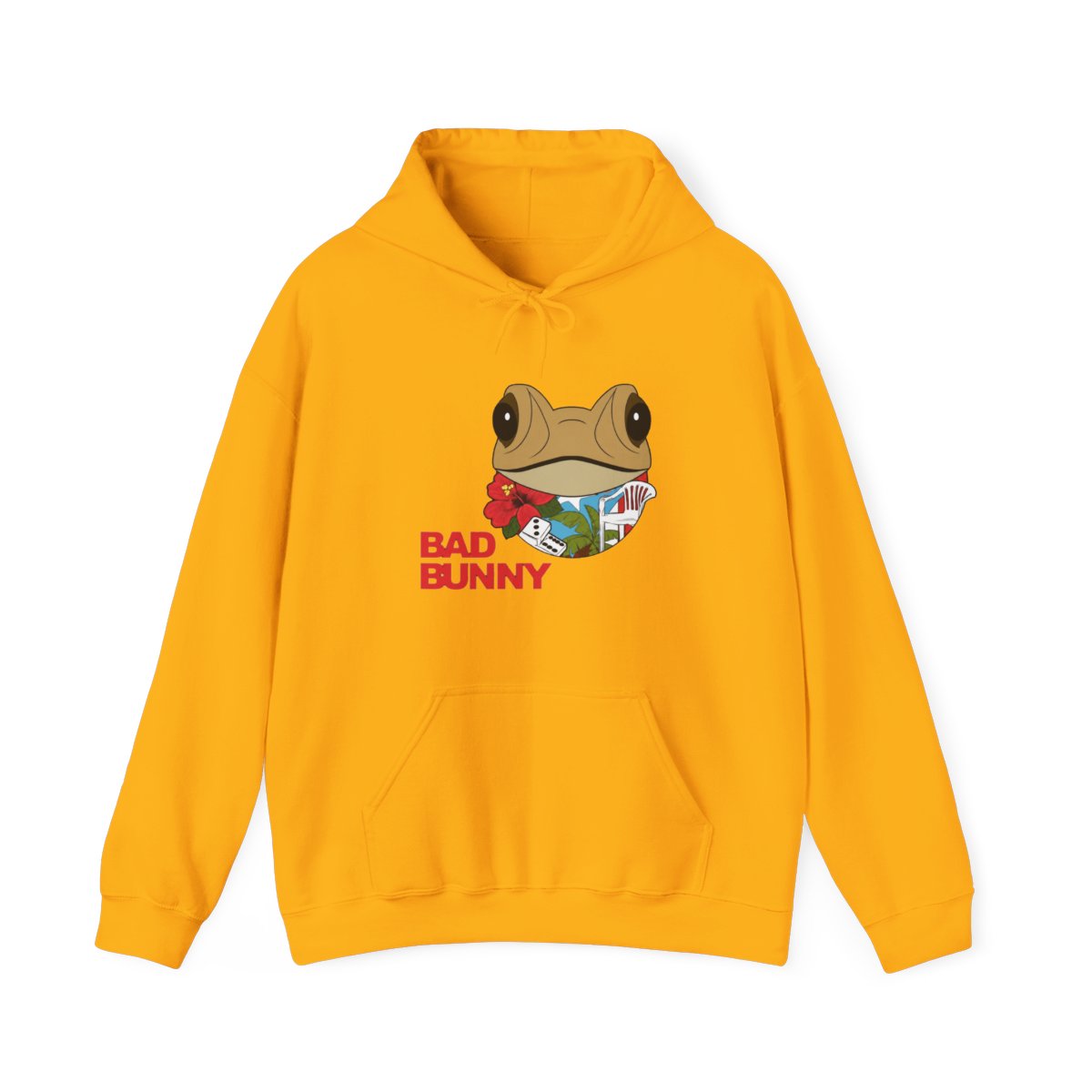 Bad Bunny Coqui Frog Puerto Rico Coqui Hoodie - alternate angle 5, merchandise