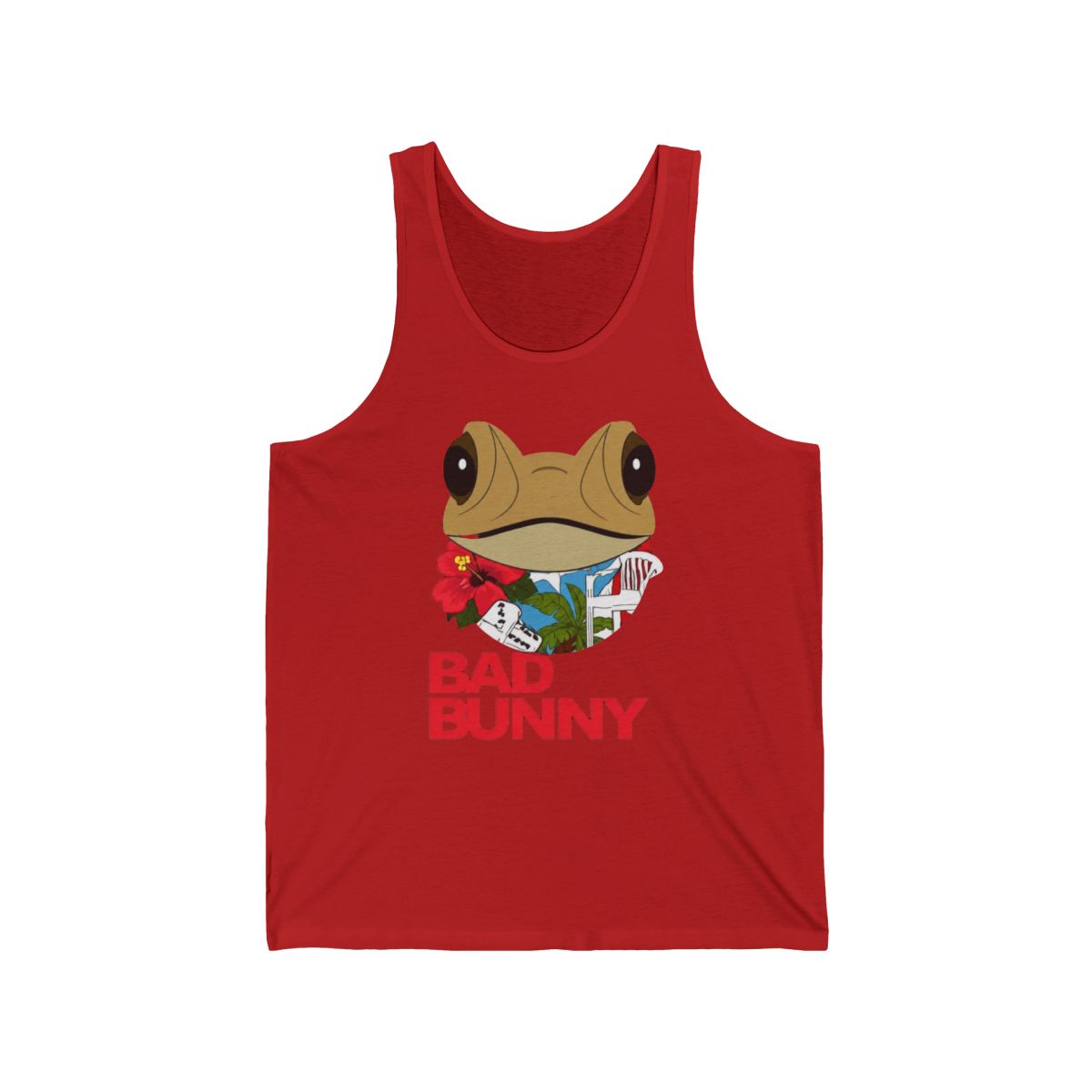 Bad Bunny Coqui Frog Puerto Rico Coqui Tank Top