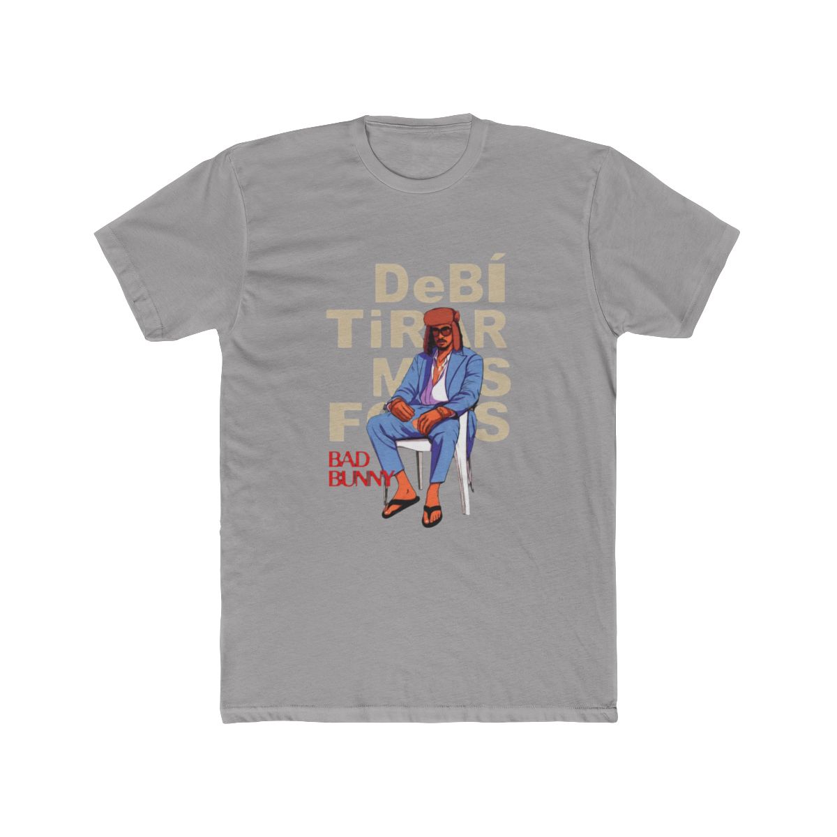 Bad Bunny Debi Tirar Mas Fotos Retro Art Long Sleeve T Shirt