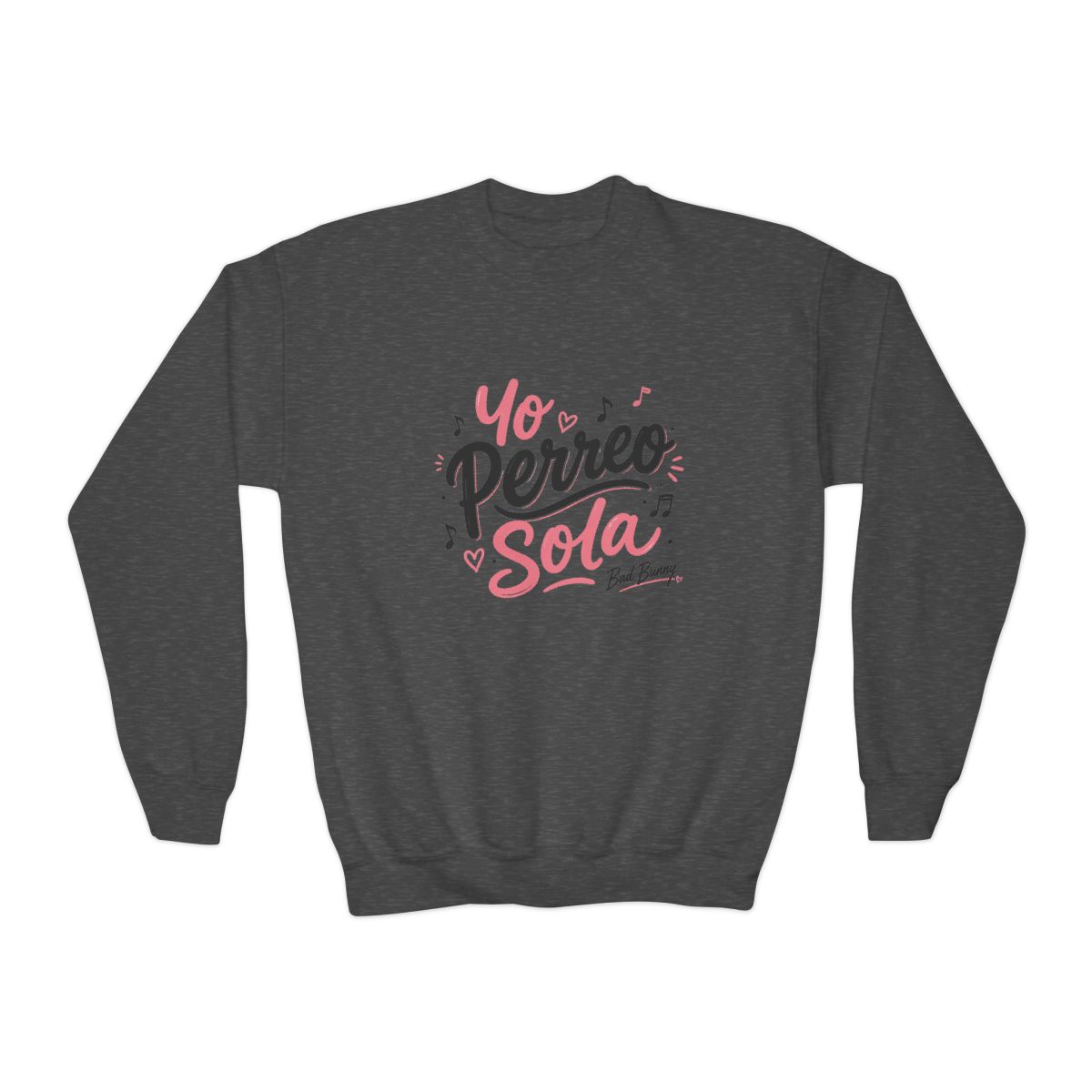 Bad Bunny "Yo Perreo Sola" Kids Crewneck