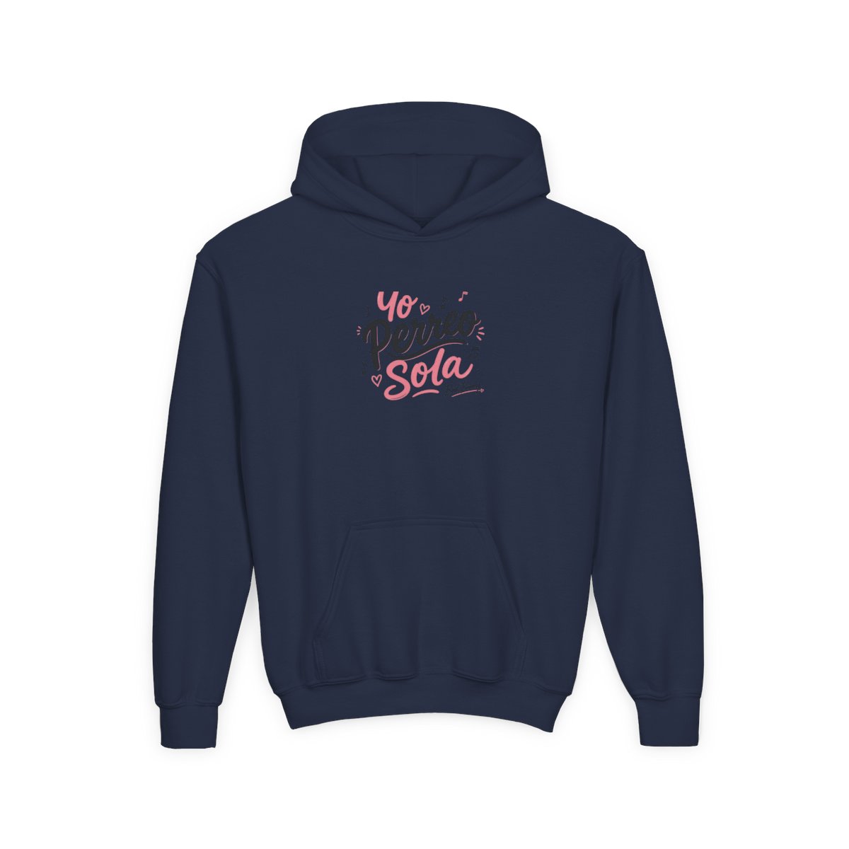 Bad Bunny "Yo Perreo Sola" Kids Hoodie - alternate angle 3, merchandise