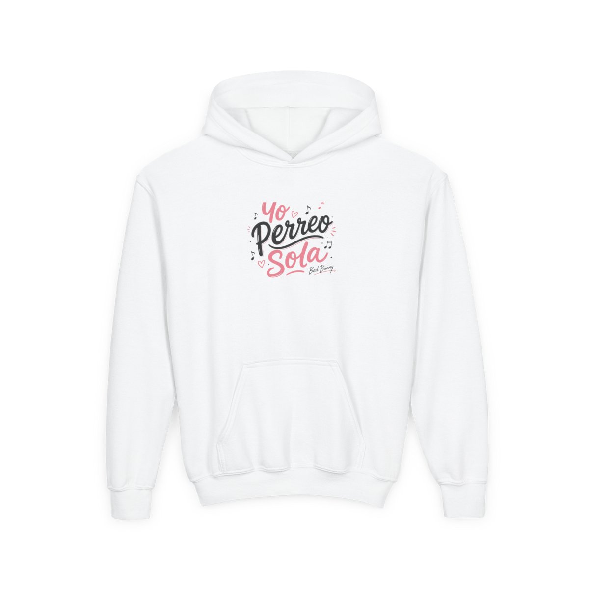 Bad Bunny "Yo Perreo Sola" Kids Hoodie