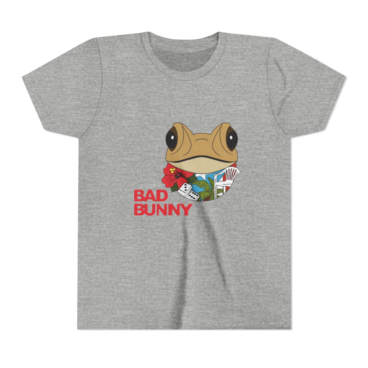 Bad Bunny Coqui Frog Puerto Rico Coqui Kids T Shirt - alternate angle 5, merchandise