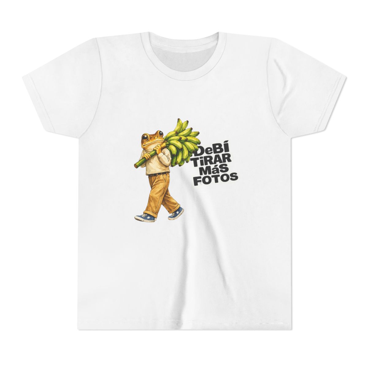 Bad Bunny Frog Carrying Bananas Vintage Kids T Shirt