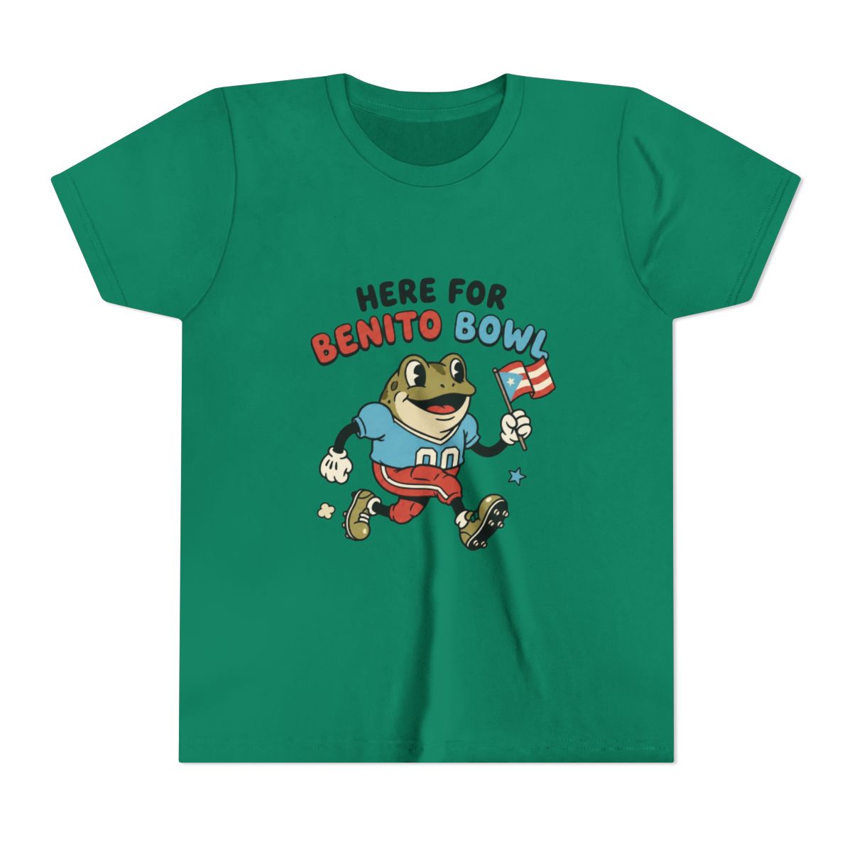 Bad Bunny Super Bowl Kids T Shirt - alternate angle 2, merchandise